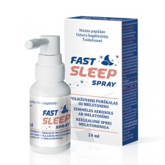 Fast Sleep Spray maisto papildas 24ml N1