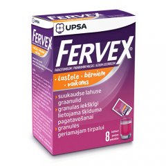 Fervex granulės geriamajam tirpalui vaikams N8