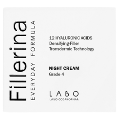 Naktinis veido kremas FILLERINA EVERYDAY FORMULA 4 lygis, 50 ml