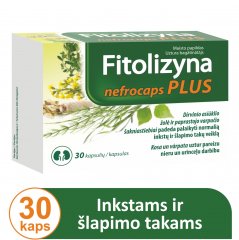 Fitolizyna nefrocaps Plus kapsulės N30