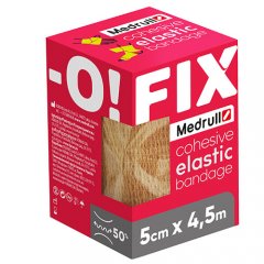 Medrull elastinis lipnus tvarstis FIX-O 5cmx4,5m N1