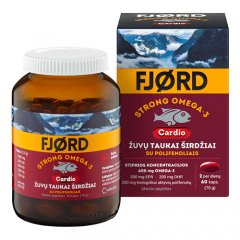 Fjord Strong Omega-3 Cardio kapsulės N60