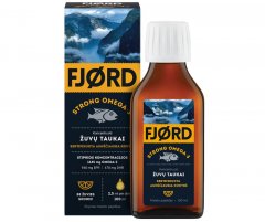 FJORD STRONG OMEGA - 3 žuvų taukai 100ml