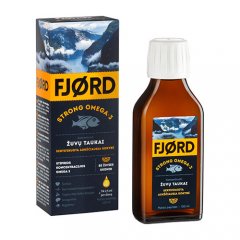 FJORD STRONG OMEGA - 3 žuvų taukai 100ml