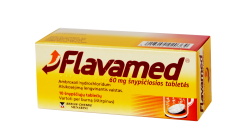 Flavamed 60 mg šnypščiosios tabletės nuo kosulio, N10