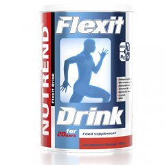 Flexit Drink braškių skonio 400g