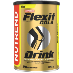 Sąnariams kriaušių skonio milteliai FLEXIT GOLD DRINK, 400g