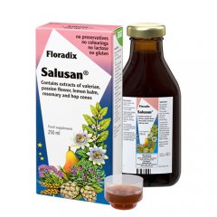 Nervų sistemai ir ramiam miegui FLORADIX SALUSAN, 250 ml