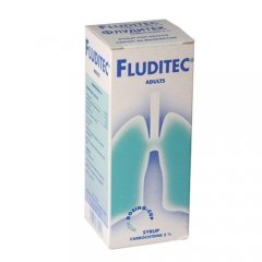 Fluditec 50 mg/ml sirupas, 125 ml