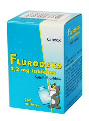 Flurodeks 2.2 mg tabletės, N250