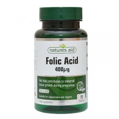 Folic Acid 400 mcg tabletės N90