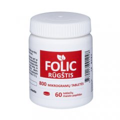 Folio rūgštis 800 mcg tabletės, N60