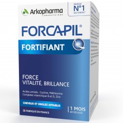 Plaukams ir nagams FORCAPIL, 60 kaps.