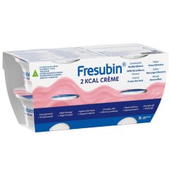 Žemuogių skonio maisto produktas FRESUBIN, 125 g, 4 vnt.