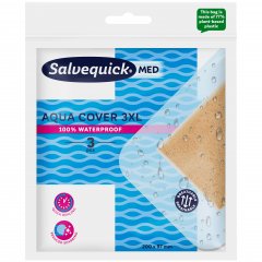Greito naudojimo tvarsčiai AQUA COVER SALVEQUICK 3XL, 3 vnt.