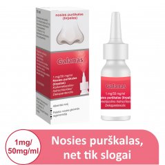 Galanas 1 mg/50 mg/ml nosies purškalas (tirpalas) 10ml N1