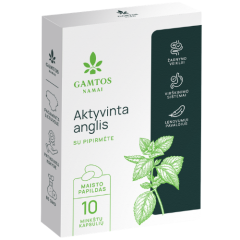 Aktyvinta anglis su pipirmėčių ekstraktu N10