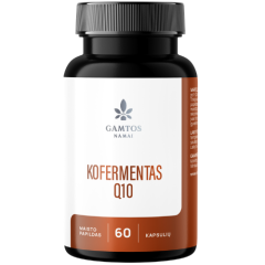 Kofermentas Q10, GAMTOS NAMAI, 60 kaps.