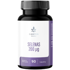 Selenas 200 mcg GAMTOS NAMAI, 90 tabl.