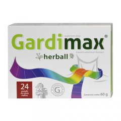 Gardimax Herbal čiulpiamosios pastilės, N24