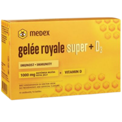 Imunitetui, GELEE ROYALE SUPER + D3, 16 buteliukų