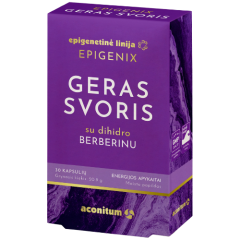 Svorio kontrolei EPIGENIX GERAS SVORIS, 30 kaps.