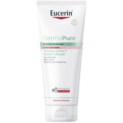 Trigubo poveikio kūno kremas EUCERIN DERMOPURE, 200 ml