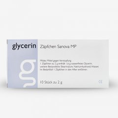 Glicerino žvakutės, 2 g, N10