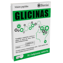 Glicinas nervų sistemai BIOTIKI, 50 tab.