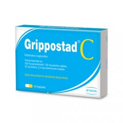 Grippostad C kapsulės, N24