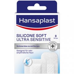 Hansaplast Silicone Soft Minkštas Silikono pleistras N8 