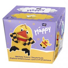 Happy dvispalvės popierinės higieninės nosinaitės (viščiukas) N80