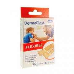 Hartmann pleistrai DermaPlast Flexible 2 dydžių N20 