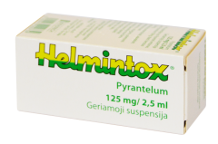 Helmintox 125 mg/2,5 ml geriamoji suspensija, 15 ml