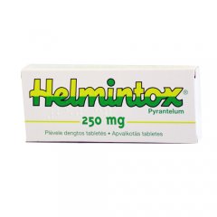 Helmintox 250 mg plėvele dengtos tabletės, N3
