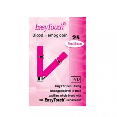 EasyTouch Hemoglobino kiekio kraujyje tyrimo juostelės N25