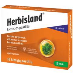 Herbisland pastilės N16