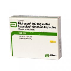 Hidrasec 100 mg tabletės, N10