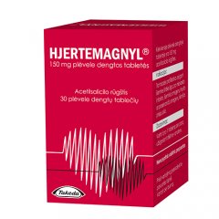 Hjertemagnyl 150 mg tabletės, trombams mažinti, N30