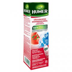 HUMER, Hipertoninis jūros vanduo, užgulusiai nosiai , 50 ml