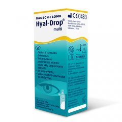 Hyal-Drop multi lašai sausoms akims,10 ml