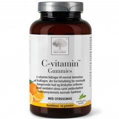 Guminukai su vitaminu C NEW NORDIC C - VITAMIN GUMMIES, 60 vnt.