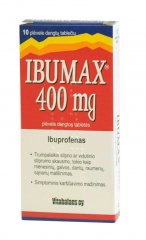 Ibumax 400 mg tabletės, N10