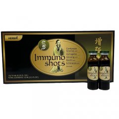 Kompleksas imuninei sistemai, IMMUNO SHOTS HERBIN 10ml, 10 vnt.