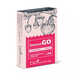 ImunoGO kramtomosios tabletes N14