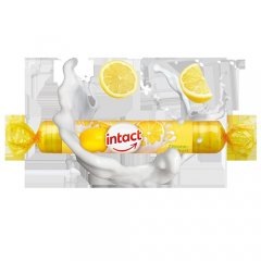 Intact-Traubenzucker citrinų ir jogurto skonio tab.40g