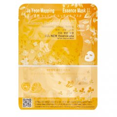 Ja Yeon Mapping Lemon Essence Mask Lakštinė veido kaukė su vitaminu C 25g
