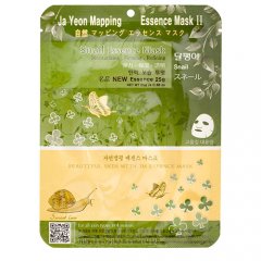 Ja Yeon Mapping Snail Essence Mask Lakštinė veido kaukė su sraigių mucinu 25g