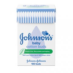 Johnsosns baby medvilniniai ausų krapštukai N100