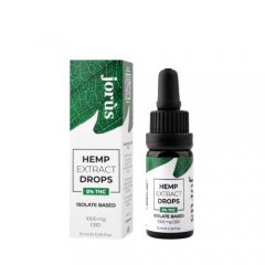 Jorus 10% kanapių CBD aliejus, natūralus 10ml